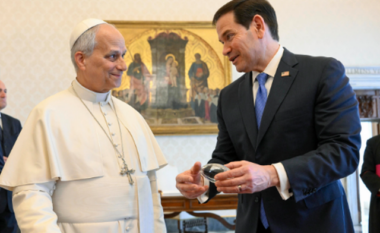 Papa Leo takon Marco Rubion në Vatikan, vizita në kulmin e përplasjes me Trump