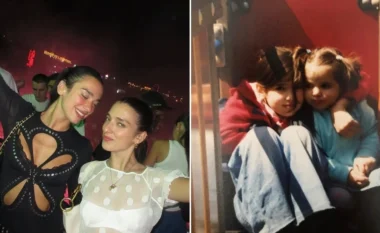 “Të dua shumë, Rinushe” – Dua Lipa me urim emocionues për ditëlindjen e motrës, publikon foto nga fëmijëria