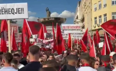 “Mos ma përktheni të ardhmen!”/ Studentët në Shkup kërkojnë dorëheqjen e ministrit të Drejtësisë: Kjo gjuhë ka dëshmorë pas vetes