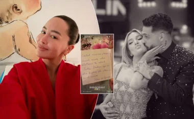 Selin Bollati dhe DJ Gimbo surprizojnë Dafina Zeqirin me një dhuratë speciale për shtatzëninë