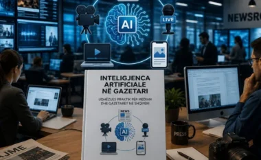 Instituti Shqiptar i Medias boton manualin për përdorimin e Inteligjencës Artificiale në redaksitë shqiptare