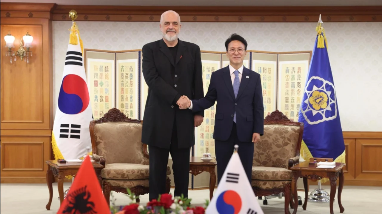 Vizita në Korenë e Jugut  Kryeministri Rama takohet me homologun Kim Min seok  zbardhen diskutimet mes tyre