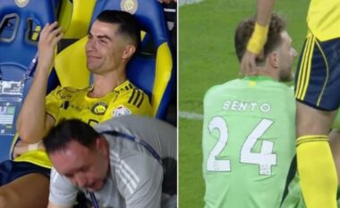 VIDEO/ Gabimi qesharak i portierit i prish festën Kristiano Ronaldos, titulli vendoset në… javën e fundit