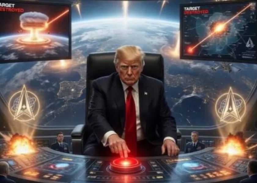 Trump paralajmëron Iranin  publikon imazhin me inteligjencë artificiale  Ora po ecën shpejt  nuk do të mbetet asgjë prej tyre