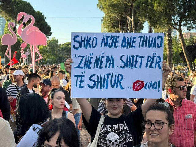 Protesta kombëtare jehonë edhe në mediat gjermane  ZDF  Protestuesit e akuzojnë kryeministrin se po ua dorëzon investitorëve një pjesë të bregdetit
