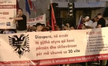 Iu bashkuan sot protestës, shqiptarët e diasporës parashtrojnë 6 kërkesa