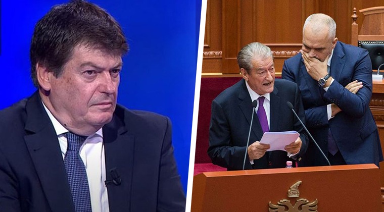 Protetsa kundër sistemit politik  Bamir Topi sulmon Ramën dhe Berishën  Protesta në Bulevard goditje për dyshen që kanë bërë marrëveshje që nga 2008