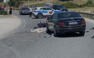 EMRI/ Aksident i rëndë në aksin Fushë Krujë-Laç, “Benzi” përplas për vdekje drejtuesin e motorit
