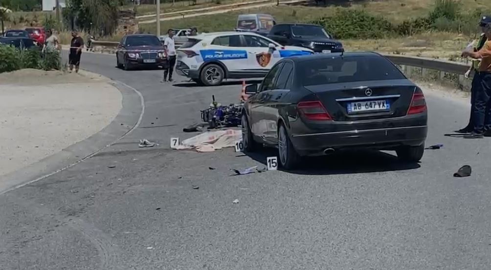 EMRI/ Aksident i rëndë në aksin Fushë Krujë-Laç, “Benzi” përplas për vdekje drejtuesin e motorit