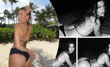 Hailey Bieber mahnit me fotografitë e reja verore, promovon koleksionin e ri të Rhode