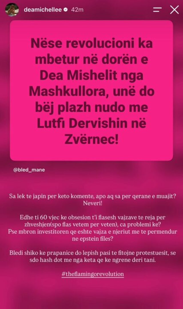 FOTO/ “Kë b** do lëpish pasi…” – Plas keq sherri edhe mes De