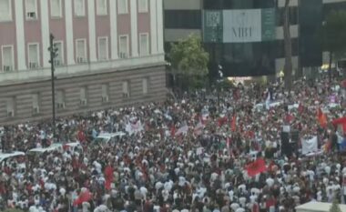 Diaspora mban fjalim para Kryeministrisë/Studenti: Na kanë mbyllur dyert e institucioneve sikur të ishim të huaj. Zgjohuni!