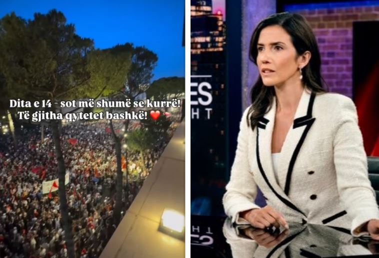 Tubime mbarëkombëtare kundër qeverisjes  Gazetarja e CNN ndan foto nga protestat e shqiptarëve për largimin e kryeministrit Edi Rama