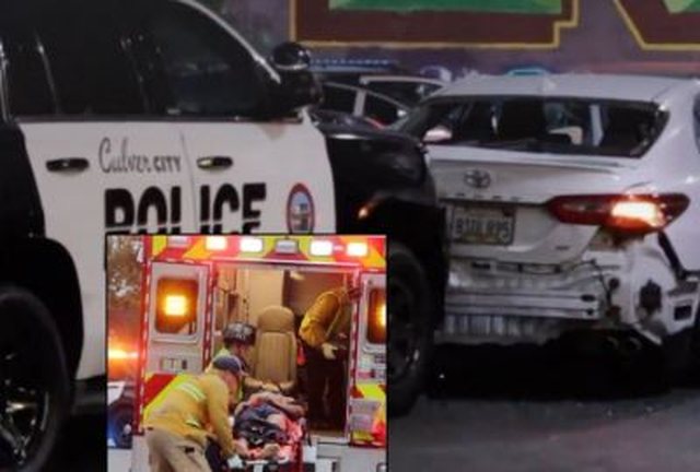 Kaos në Los Angeles  Makina përplas 6 këmbësorë  mes të pl gosurve edhe një oficer policie