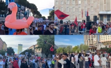 Dita e 16-të e protestës në Tiranë, nismëtarët marrin masa pas bllokimit të rrugës së Rinasit një natë më parë: Do marshojmë vetëm brenda ‘Unazës’