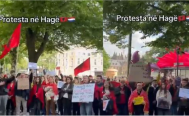 “Rama ik”- Shqiptarët në Holandë ngrihen në protestë, thirrje për dorëheqjen e kryeministrit