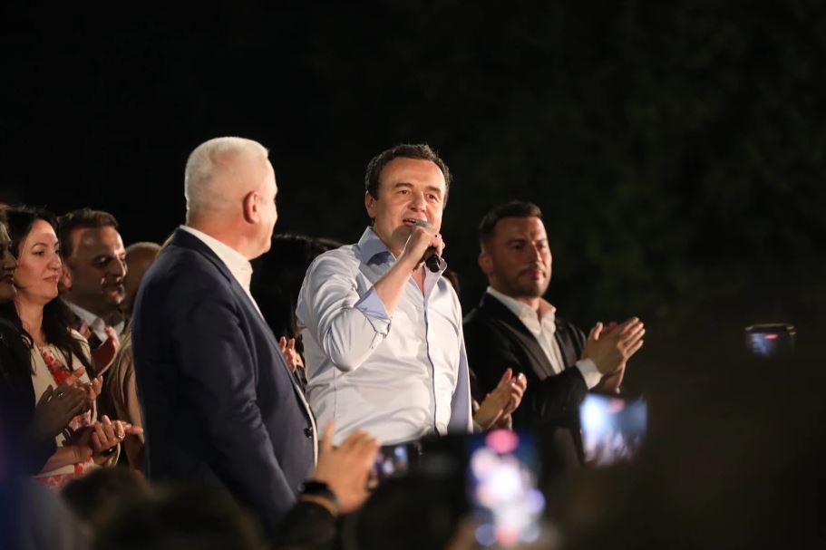 Zgjedhjet e parakohshme në Kosovë, Albin Kurti: LVV shënoi f