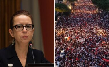 Vajza e Ismail Kadaresë në mbështetje të revoltës kundër qeverisë, ish-ambasadorja publikon pamje nga tubimi masiv i qytetarëve në Tiranë
