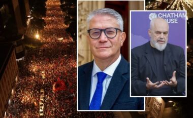Mijëra qytetarë kërkojnë dorëheqjen e kryeministrit, deputeti britanik “shuplakë” Ramës: Të rinjtë shqiptarë duan të largohen nga vendi, nuk marr leksion mbi sovranitetin nga ju