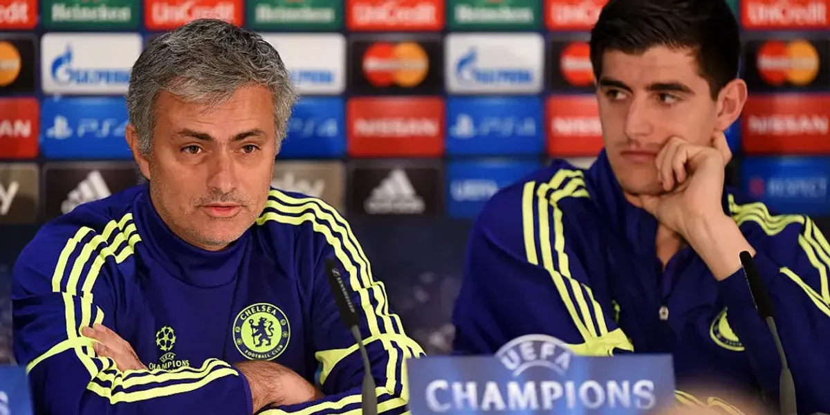 Courtois flet për përplasjet me Mourinhon  Më uli në stol  por gjithmonë e kam vlerësuar sinqeritetin e tij