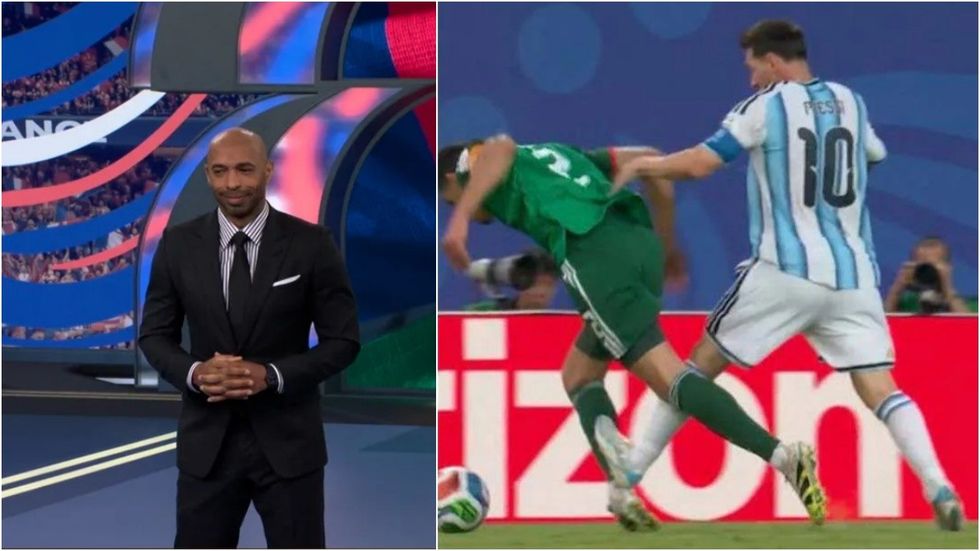 Henry del në mbrojtje të Messit  Jo çdo kontakt është për karton të kuq
