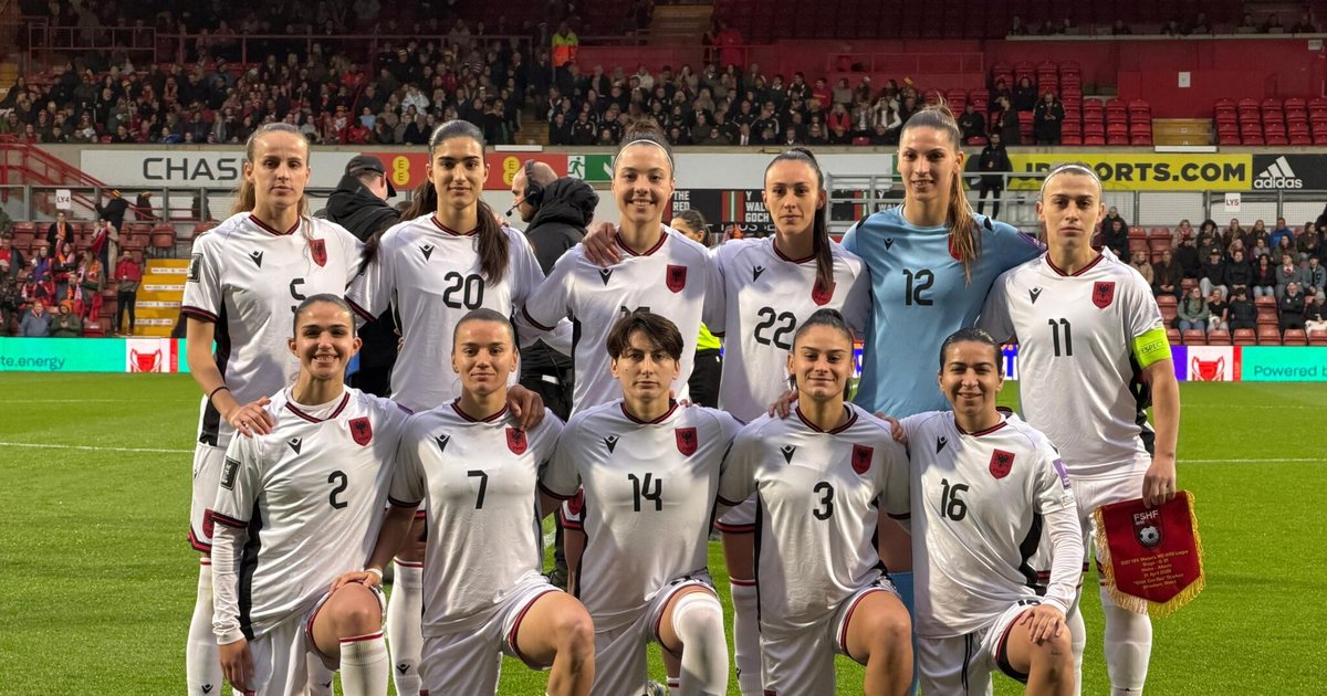 Shqipëria mëson rivalen e “play-off”-it për Botërorin 2027, vajzat kuqezi sfidojnë Uellsin