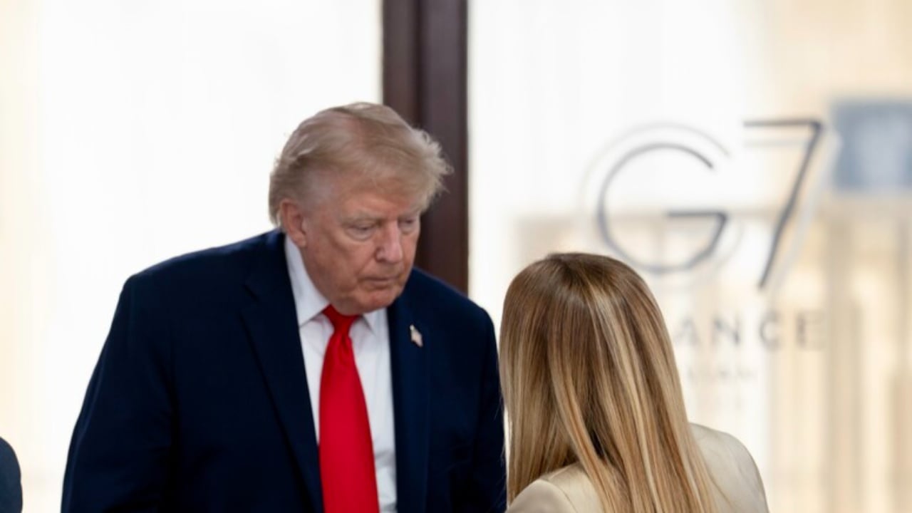 Meloni i kundërpërgjigjet Trump pas deklaratës për foton në G7  Jam e tronditur  unë dhe Italia nuk lutemi kurrë