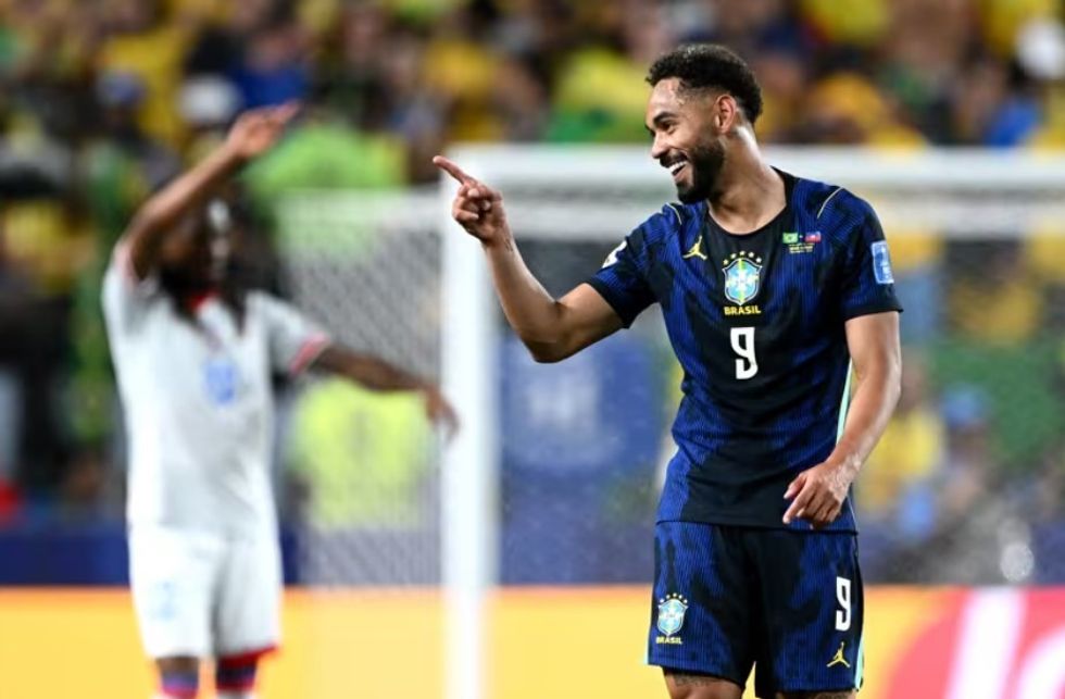 Cunha udhëheq Brazilin me dy gola, Haiti mposhtet qartë 3-0