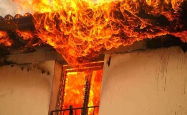 Përfshihet nga flakët një banesë në fshatin Trebosh të Tetovës