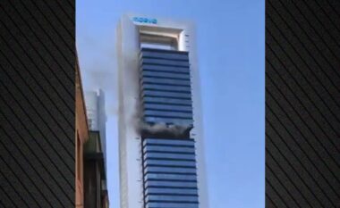 Madridi në alarm, zjarr i fuqishëm në kullën Moeve, evakuohen qindra persona