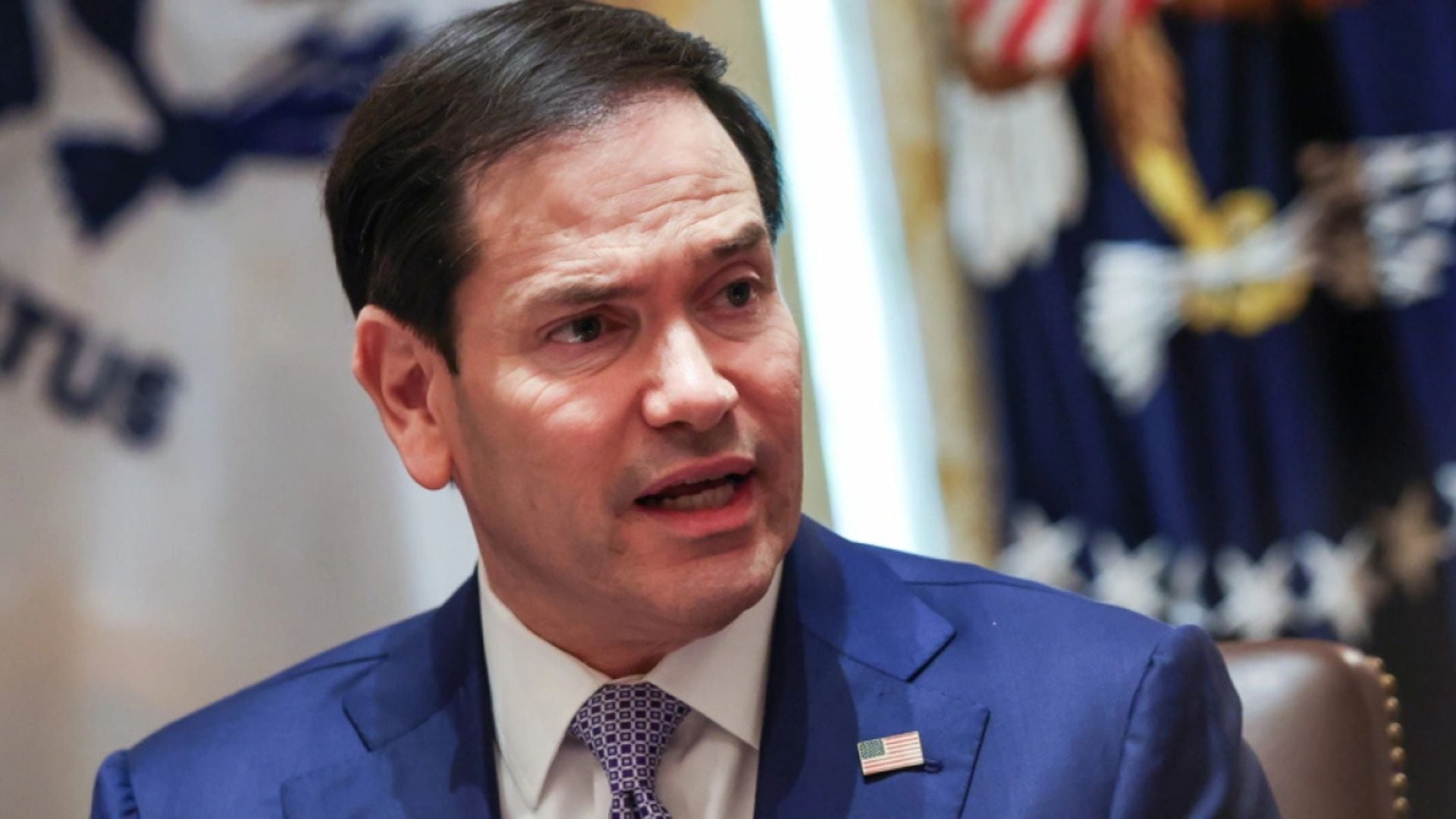 Rubio  Iran cannot impose fees on ships passing through the Strait of Hormuz