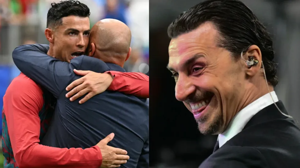 Ibrahimovic ironizon deklaratën e Ronaldos pas dopietës me Portugalinë  Mendova se nuk ishte larguar kurrë