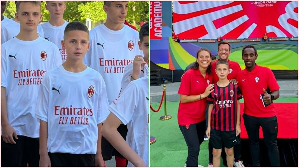 Kaan Arapi, talenti nga Peja që po forcon rrugëtimin e tij nga La Masia te AC Milan Academy