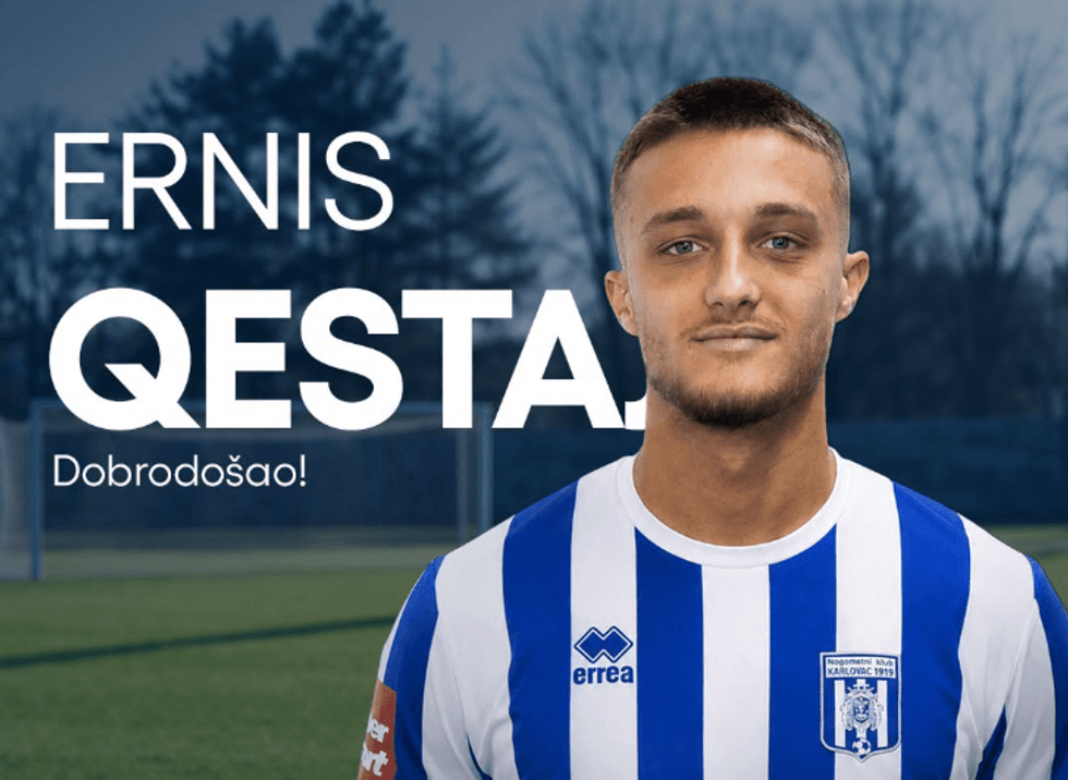 Ernis Qestaj zyrtarizohet te Karlovac  nis aventurën e re në Kroaci