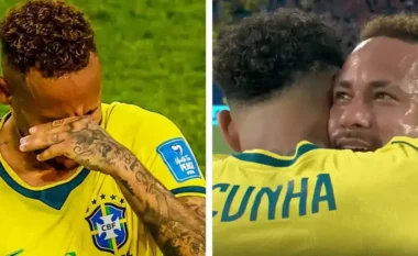Neymar rikthehet te Brazili mes emocionesh të forta pas ndeshjes me Skocinë