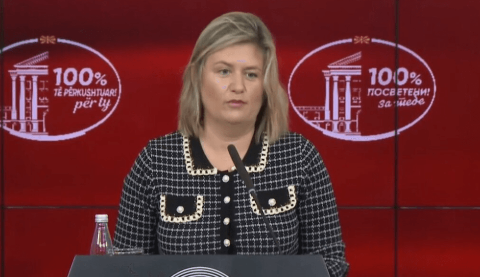 Bozhinovska  Agjenda e reformave është në qendër të vëmendjes sonë  reformat do të zbatohen me përgjegjësi dhe transparencë