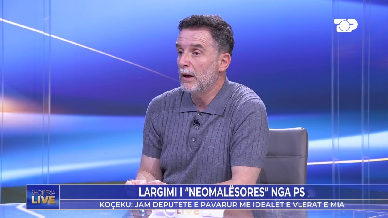 Braçe on Koçeku in  Albania Live   It is easy for her to leave a political force