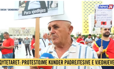 Qytetari në protestë me pankartë të Ballukut: Largimi i Ramës pa negociata, rinia e dëshmoi dje vendosmërinë