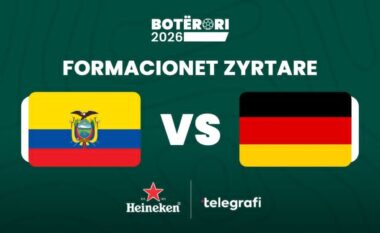 Formacionet zyrtare të Ekuador – Gjermani, Nagelsmann hedh në fushë lojtarët kryesorë