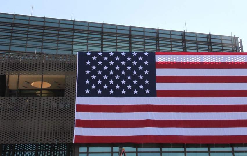 US Embassy in Pristina begins preparations for the 250th anniversary of US independence by raising the flag