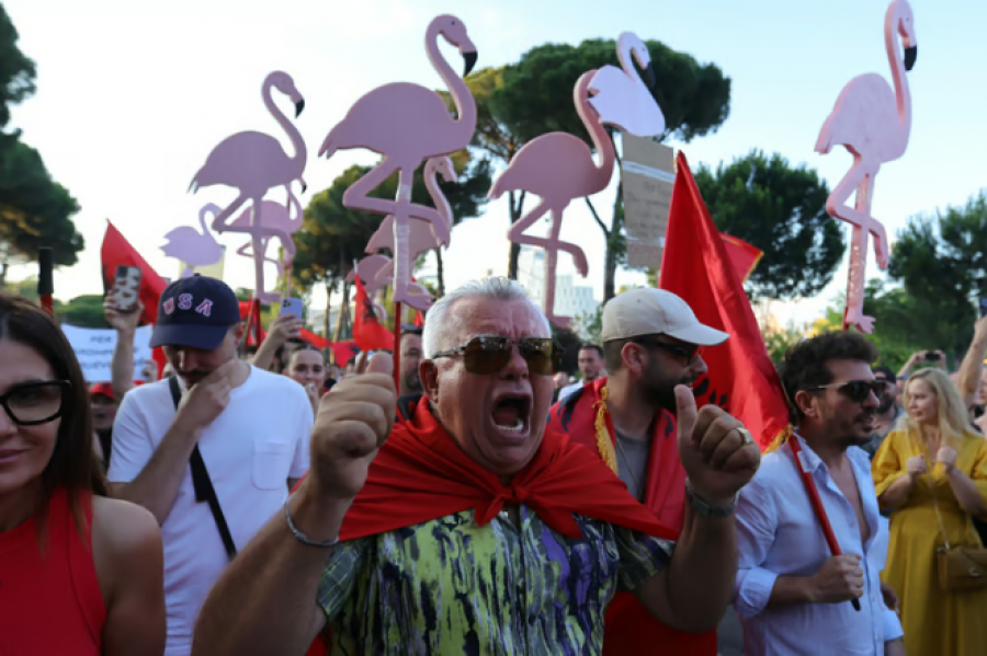 E përditshmja zvicerane i kushton vëmendje protestave në Tiranë  kërkohet largimi i Ramës