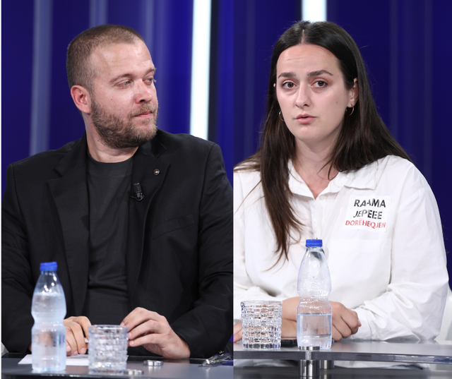  Kush je ti moj që të më hedhësh mua vezë    aktivistja debaton me Bidon  Je emëruar nga një piktor që ka marrë votat me krim