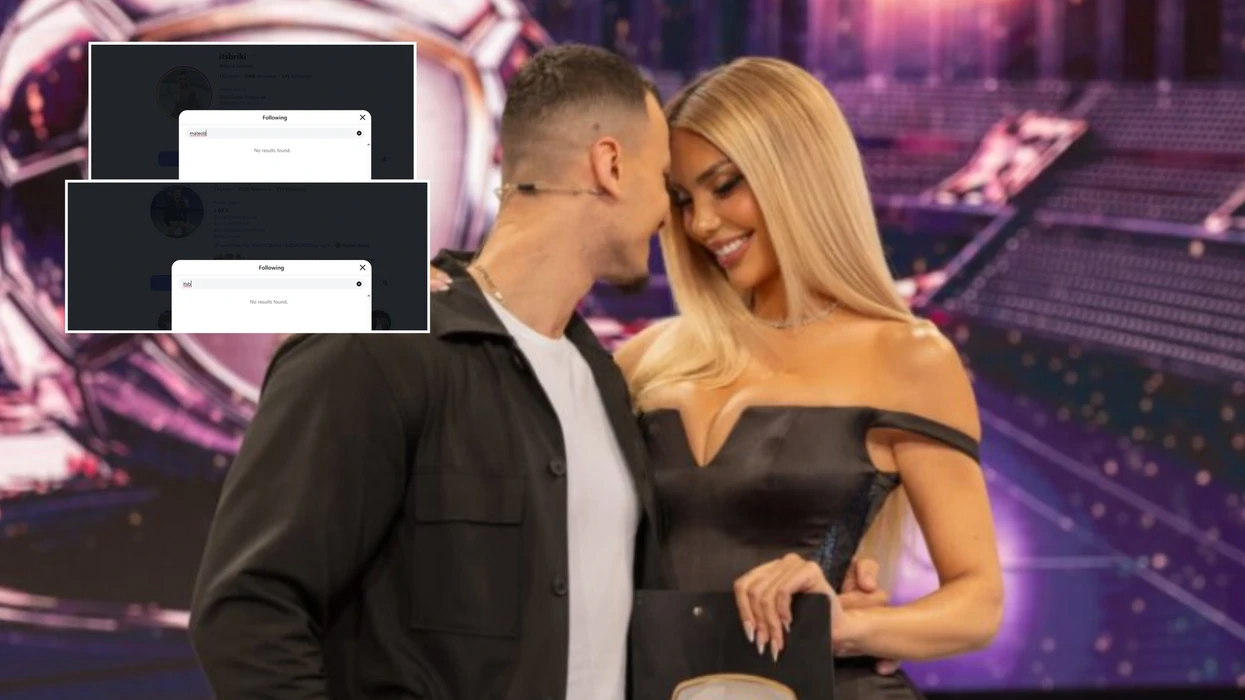 Mateo Borri dhe Brikena Selmani nuk ndiqen më në Instagram  rikthehen dyshimet për raportin e tyre