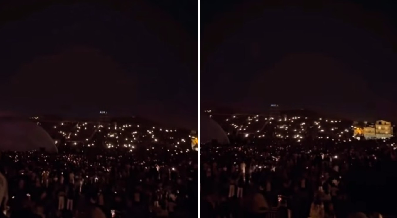 VIDEO   Rama jepe dorëheqjen   të rinjtë brohorasin thirrje kundër qeverisë në koncertin e Kanye West