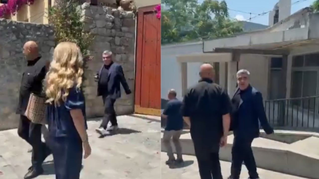  Pse po dilni nga kjo anë  populli po ju pret   ministri Gonxhe përplaset me anëtaren e Kryesisë së PD së  Je protestuese apo profesioniste 