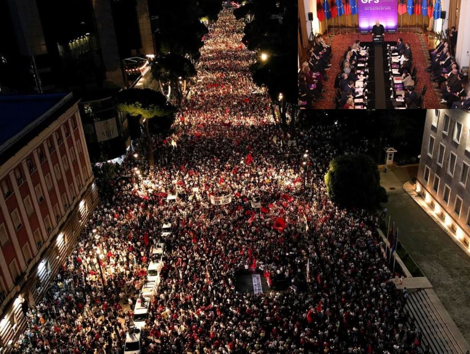  Ju erdhi fundi    Sot protesta e 37 të radhazi  shqiptarët nuk tërhiqen  Rama të japë dorëheqjen menjëherë 