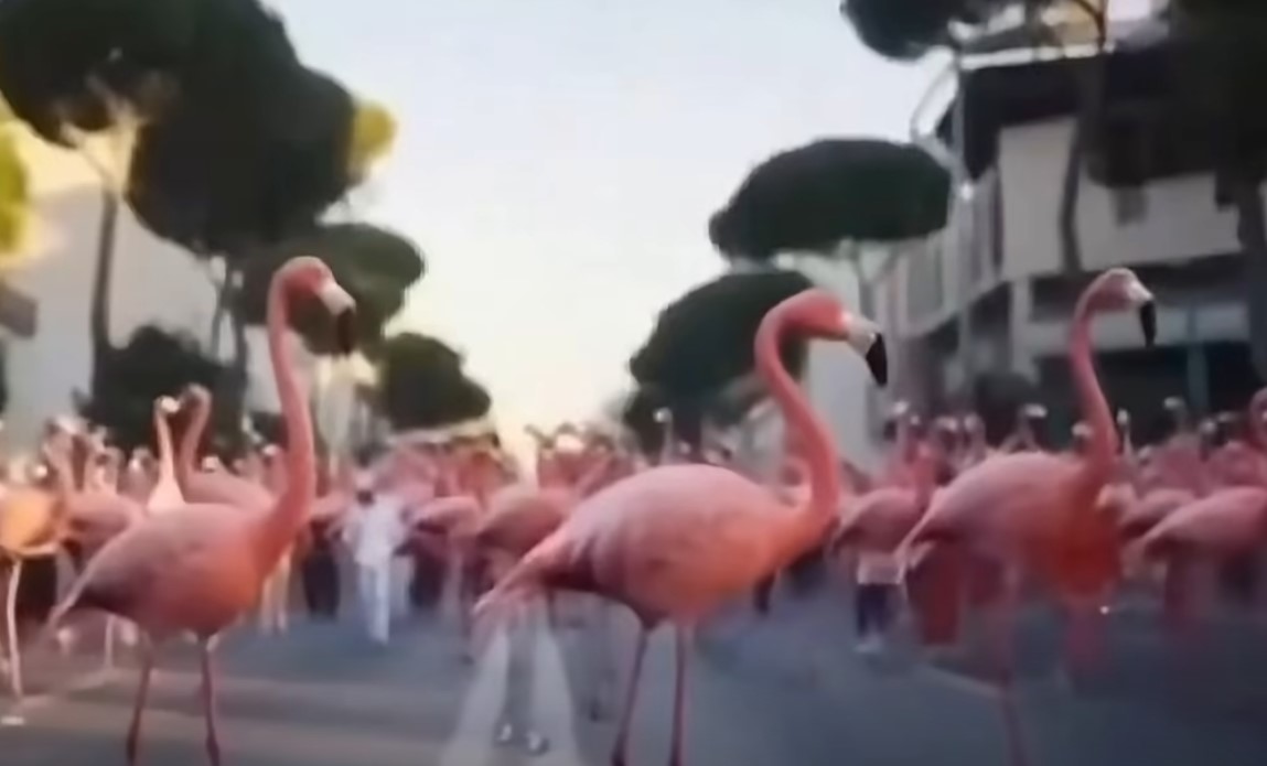 Balla tallet me protestën  Nuk është më e flamingove  por e Saliut