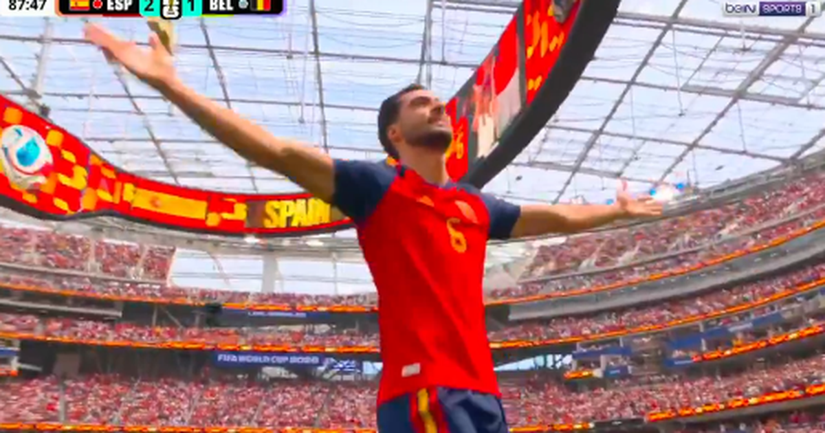 VIDEO  Merino vendos sërish për Spanjën  Belgjika bie 2 1 dhe  Furia e Kuqe  siguron duelin me Francën në gjysmëfinale