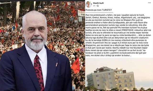 Haxhi Isufi i përgjigjet akuzave për turizmin dhe sulmon Ramën  Nga  Prestige  i hedhur në erë te koncerti i Kaney Wast  protestat s kanë pse trembin askënd