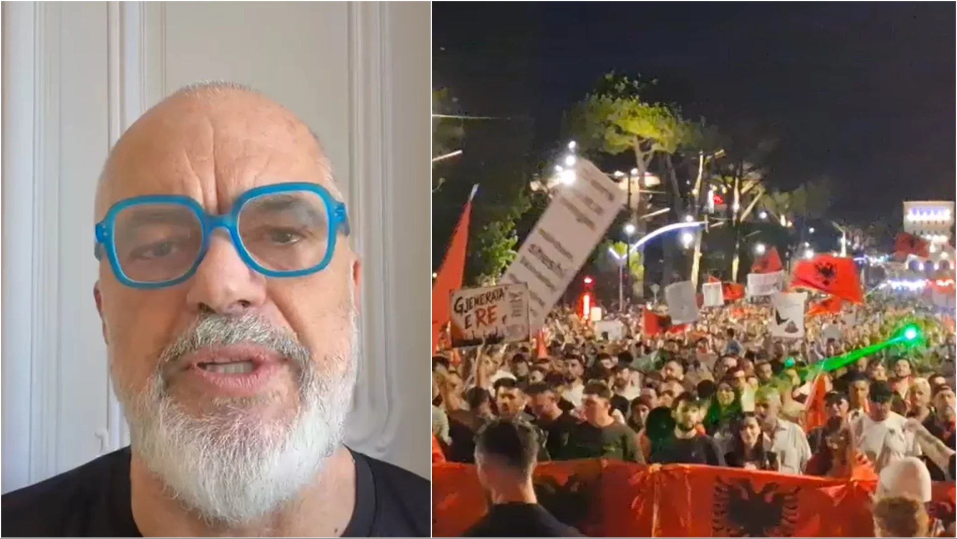 Rama për protestat në Tiranë  Nuk i paragjykoj ata që dolën paqësisht  por dhuna dhe shantazhi nuk pranohen kurrë